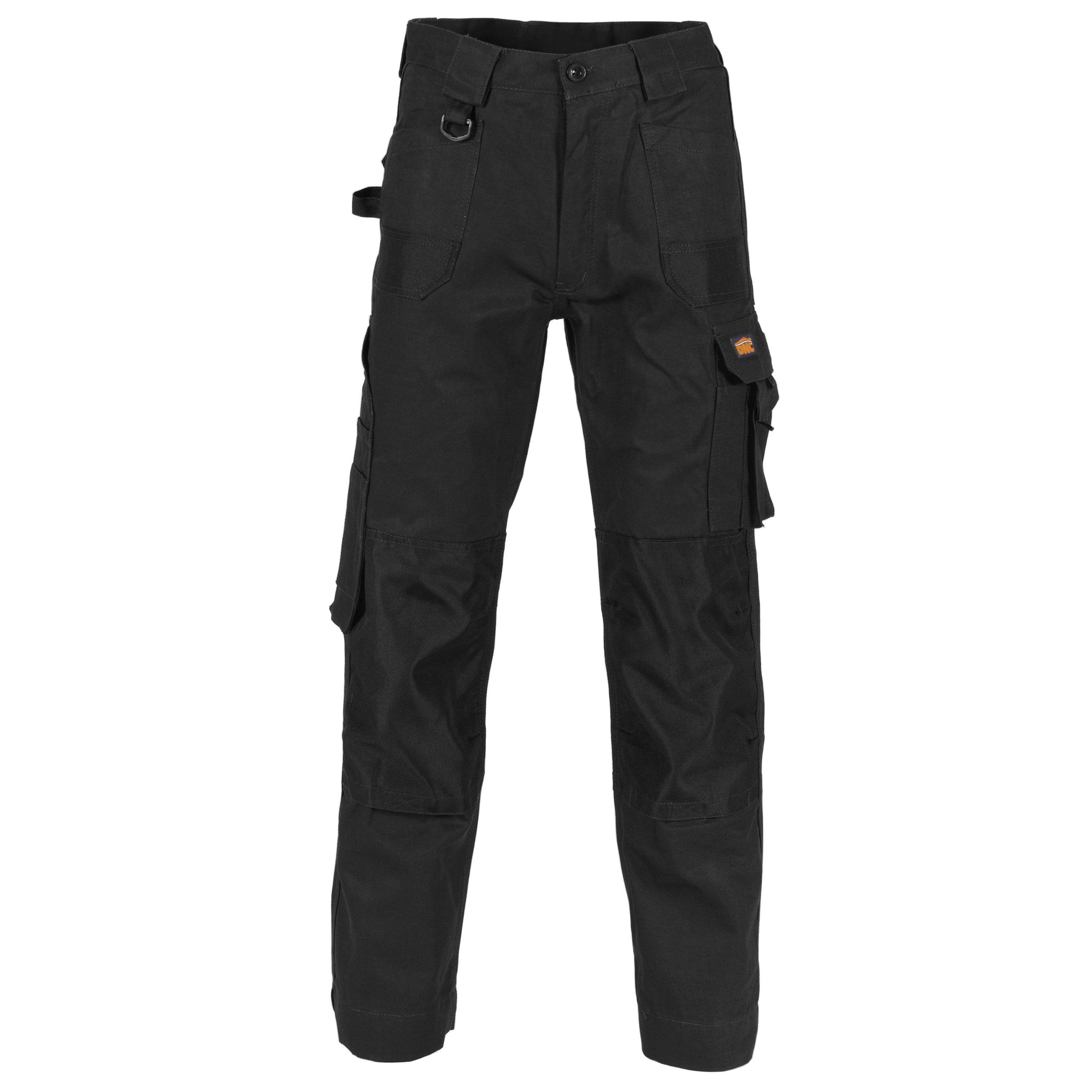 01-5260RIP -76- 6-Pocket Cargo Trousers - Slim Fit - Olive | James Dant